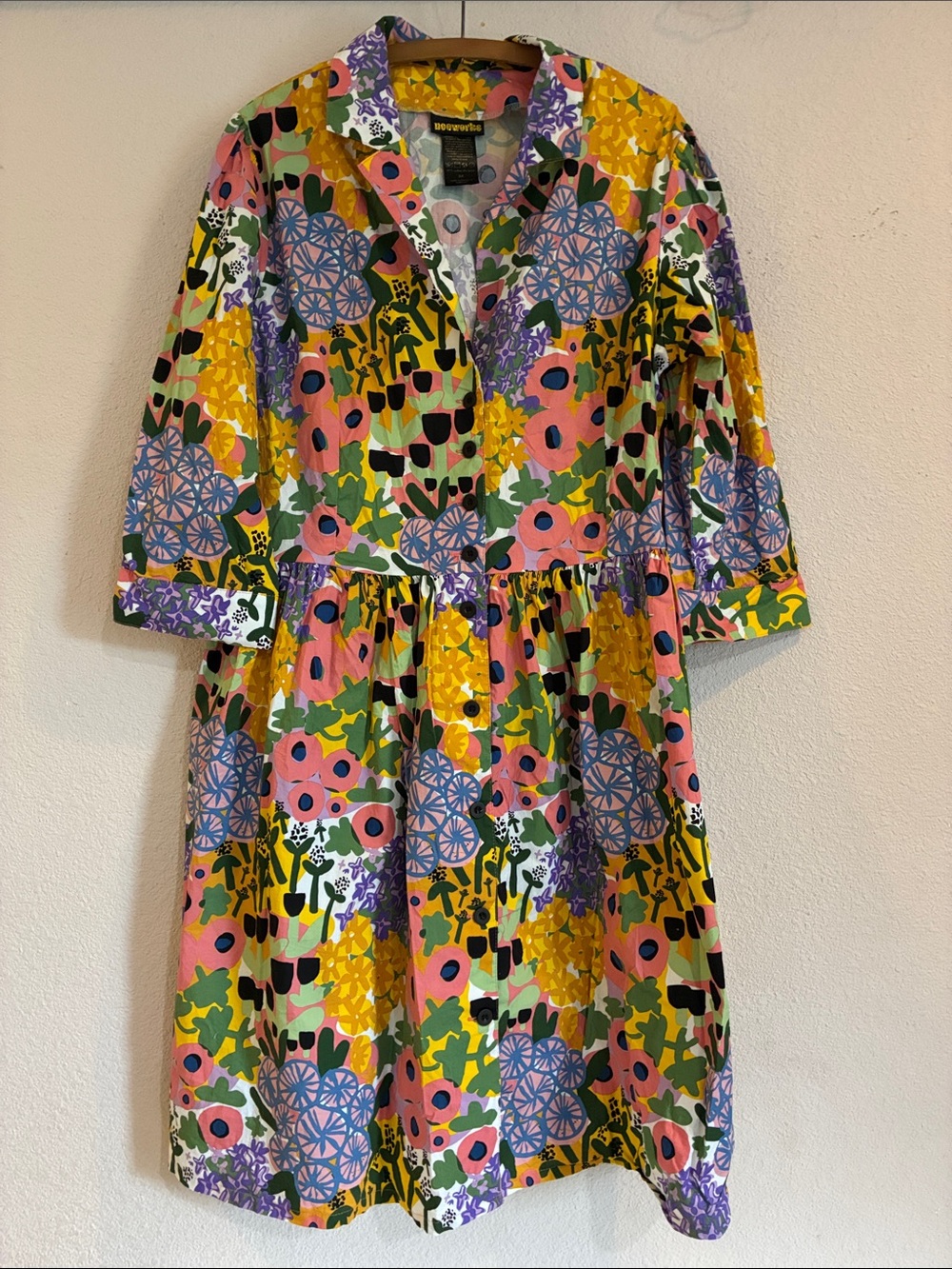 Nooworks Betty Dress People I’ve Loved Floral Botanical 3X